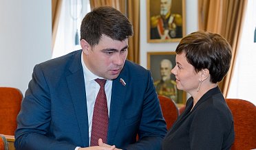 Заседание Законодательного Собрания Оренбургской области